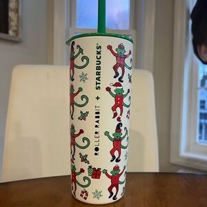 UNRELEASED Roller Rabbit X Starbucks Christmas Cup
